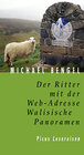 Buchcover Der Ritter mit der Web-Adresse. Walisische Panoramen