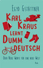Buchcover Karl Kraus lernt Dummdeutsch