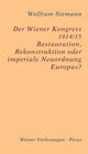 Buchcover Der Wiener Kongress 1814/15