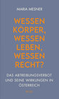 Buchcover Wessen Körper, wessen Leben, wessen Recht?