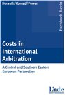 Buchcover Costs in International Arbitration