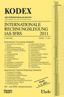 Buchcover KODEX Internationale Rechnungslegung IAS/IFRS 2011