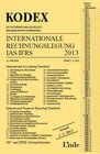 Buchcover KODEX Internationale Rechnungslegung IAS/IFRS 2013