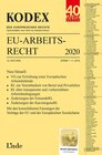 Buchcover KODEX EU-Arbeitsrecht 2020