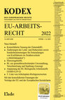 Buchcover KODEX EU-Arbeitsrecht 2022