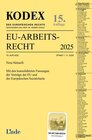 Buchcover KODEX EU-Arbeitsrecht 2025