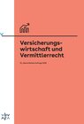 Buchcover Versicherungswirtschaft und Vermittlerrecht.