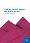 Buchcover Versicherungswirtschaft und Vermittlerrecht