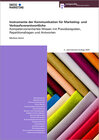 Buchcover Instrumente der Kommunikation für Marketing- und Verkaufsverantwortliche