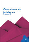 Buchcover Connaissances juridiques