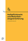 Buchcover Haftpflichtrecht und Motorfahrzeugversicherung
