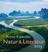 Buchcover Arche Kalender Natur & Literatur 2025