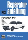 Buchcover Peugeot 504, 504 L, 504 GL, 504 GL-TL, 504 F