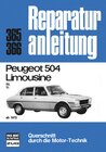 Buchcover Peugeot 504 Limousine ab 1972