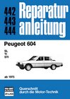 Buchcover Peugeot 604 ab 1975