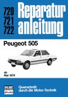 Buchcover Peugeot 505 ab Mai 1979