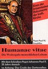 Buchcover Enzyklika "Humanae vitae"