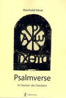 Buchcover Psalmverse