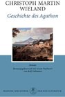 Buchcover Geschichte des Agathon. Roman / Geschichte des Agathon