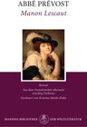 Buchcover Manon Lescaut