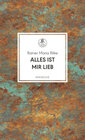 Buchcover Alles ist mir lieb