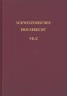Buchcover Bd. VII/2: Obligationenrecht. Besondere Vertragsverhältnisse 2. Halbband