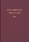 Buchcover Bd. II/3: Einleitung und Personenrecht. Dritter Teilband