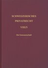 Buchcover Bd. VIII/5: Handelsrecht. Die Genossenschaft