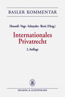 Buchcover Internationales Privatrecht (IPRG)