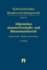 Buchcover Allgemeines Aussenwirtschafts- und Binnenmarktrecht