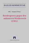 Buchcover Bundesgesetz gegen den unlauteren Wettbewerb (UWG)