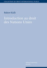 Buchcover Introduction au droit des Nations Unies