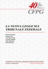 Buchcover La nuova legge sul Tribunale federale