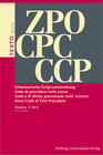 Buchcover ZPO Schweizerische Zivilprozessordnung CPC Code de procédure civile suisse CPC Codice di diritto processuale civile sviz