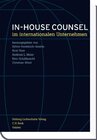 Buchcover In-house Counsel in internationalen Unternehmen