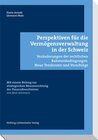 Buchcover Perspektiven für die Vermögensverwaltung in der Schweiz