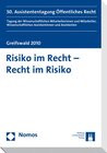 Buchcover Risiko im Recht - Recht im Risiko