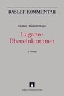 Buchcover Lugano-Übereinkommen (LugÜ)