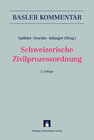 Buchcover Schweizerische Zivilprozessordnung (ZPO)