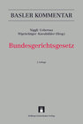 Buchcover Bundesgerichtsgesetz