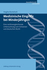 Buchcover Medizinische Eingriffe bei Minderjährigen