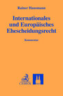 Buchcover Internationales und Europäisches Ehescheidungsrecht
