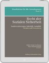 Buchcover Recht der Sozialen Sicherheit