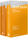 Buchcover Droit social, Volumes I + II