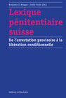 Buchcover Lexique pénitentiaire suisse