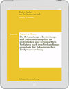 Buchcover Die Behauptungs-, Bestreitungs- und Substantiierungslast im ordentlichen und vereinfachten Verfahren nach dem Verhandlun