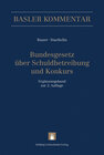 Buchcover Bundesgesetz über Schuldbetreibung und Konkurs