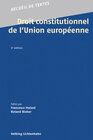 Buchcover Droit constitutionnel de l'Union européenne