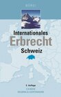 Buchcover Internationales Erbrecht Schweiz