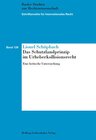 Buchcover Das Schutzlandprinzip im Urheberkollisionsrecht